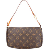 Louis Vuitton Canvas Monogram Pochette Accessoire Handbag