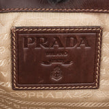 Prada Jacquard Triangle Shoulder Bag