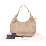 Prada Leather Hobo Bag