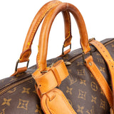 Louis Vuitton Canvas Monogram Keepall 60 Bandouliere