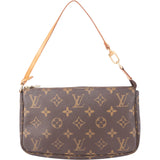 Louis Vuitton Canvas Monogram Pochette Accessoire Handbag