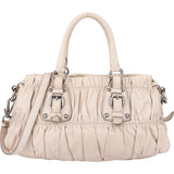 Prada Quilted Leather City Handbag