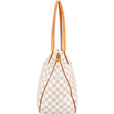 Louis Vuitton Damier Azur Monogram Figheri GM Shoulder Bag