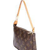 Louis Vuitton Canvas Monogram Pochette Accessoire Handbag