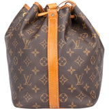 Louis Vuitton Canvas Monogram Sac Noe Petit Shoulder Bag