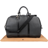 Louis Vuitton Noir Taiga Leather Kendall PM Travel Bag