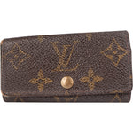 Louis Vuitton Canvas Monogram Keyholder - vintageandkickz