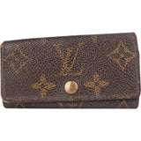Louis Vuitton Canvas Monogram Keyholder - vintageandkickz