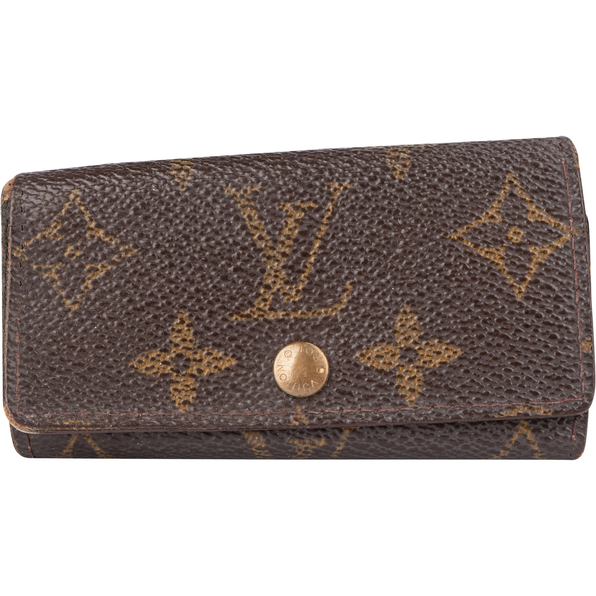Louis Vuitton Canvas Monogram Keyholder - vintageandkickz