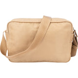 Prada Beige Nylon Triangle Crossbody Bag