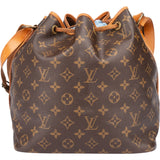 Louis Vuitton Canvas Monogram Sac Noe Petit Shoulder Bag