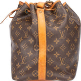 Louis Vuitton Canvas Monogram Sac Noe Petit Shoulder Bag