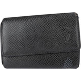 Louis Vuitton Noir Taiga Leather Keyholder