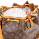 Louis Vuitton Canvas Monogram Sac Noe Petit Shoulder Bag