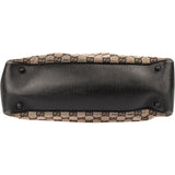 Gucci GG Monogram Bamboo Handbag