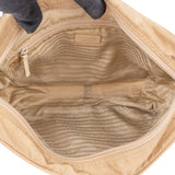 Prada Beige Nylon Triangle Crossbody Bag