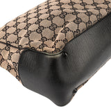 Gucci GG Monogram Bamboo Handbag