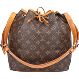 Louis Vuitton Canvas Monogram Sac Noe Petit Shoulder Bag
