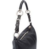 Prada Calfskin Triangle Hobo Bag