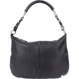 Prada Calfskin Triangle Hobo Bag
