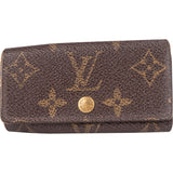 Louis Vuitton Canvas Monogram Keyholder - vintageandkickz