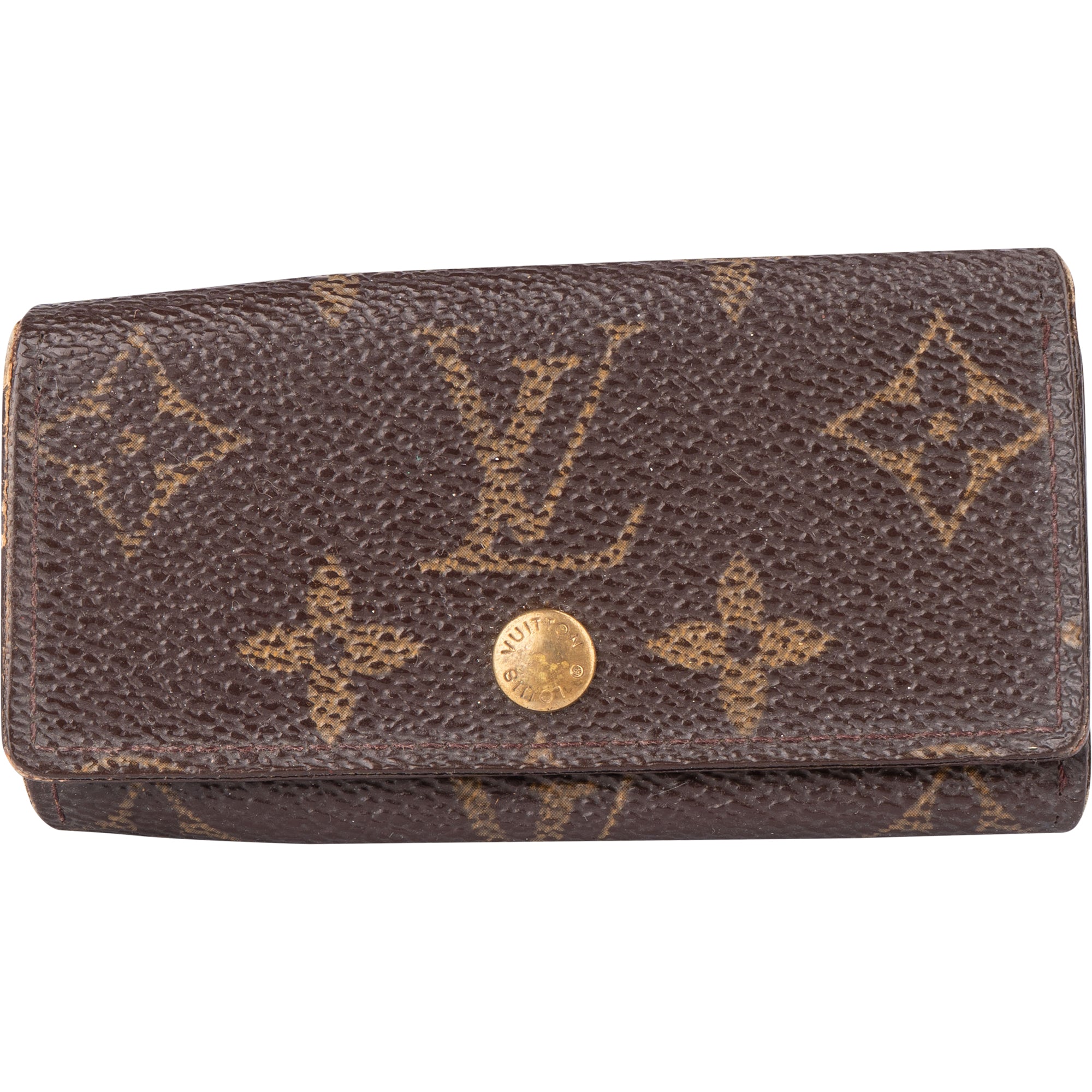 Louis Vuitton Canvas Monogram Keyholder - vintageandkickz
