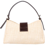 Fendi FF Monogram Baguette Handbag