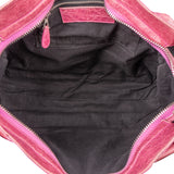 Balenciaga Pink Leather City Handbag