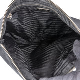 Prada Calfskin Triangle Hobo Bag