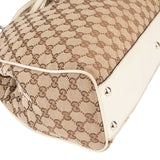 Gucci GG Monogram Bamboo Handbag