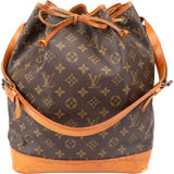 Louis Vuitton Canvas Monogram Sac Noe Grande Shoulder Bag