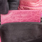 Balenciaga Pink Leather City Handbag