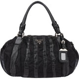 Prada Nylon Leather Handbag