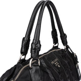 Prada Nylon Leather Handbag