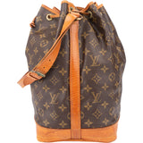 Louis Vuitton Canvas Monogram Sac Noe Grande Shoulder Bag