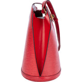 Louis Vuitton Red Epi Leather Cluny Shoulder Bag