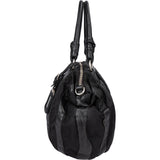 Prada Nylon Leather Handbag
