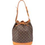 Louis Vuitton Canvas Monogram Sac Noe Grande Shoulder Bag