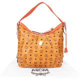 MCM Visetos Monogram Hobo Bag