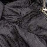 Prada Nylon Leather Handbag