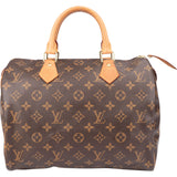 Louis Vuitton Canvas Monogram Speedy 30 Handbag