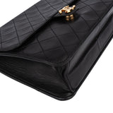 Chanel Quilted Lambskin 24K Gold Single Flap Shoulder Bag
