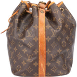 Louis Vuitton Canvas Monogram Sac Noe Petit Shoulder Bag