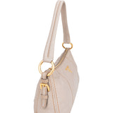 Prada Classic Leather Hobo Bag