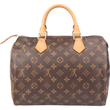 Louis Vuitton Canvas Monogram Speedy 30 Handbag
