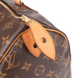 Louis Vuitton Canvas Monogram Speedy 30 Handbag
