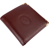 Cartier Bordeaux Leather Wallet