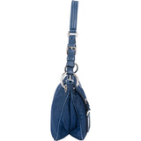 Prada Blue Nylon City Shoulder Bag