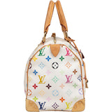 Louis Vuitton Canvas Murakami Multicolor Monogram Speedy 30 Handbag