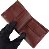Cartier Bordeaux Leather Wallet